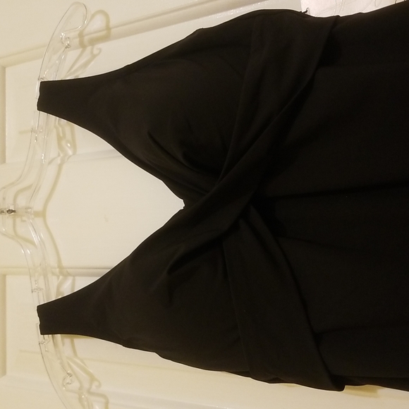 CALIA one piece twist front bathing suit sz 4 - Picture 4 of 14